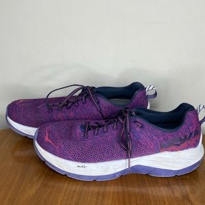 Hoka One One Pro Fly Womens Size 11 Athletic Running Shoes Mach Purple